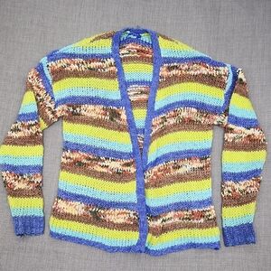 Rehab Multi Color & Textures Drape Cardigan Sweater. Small/ Medium.